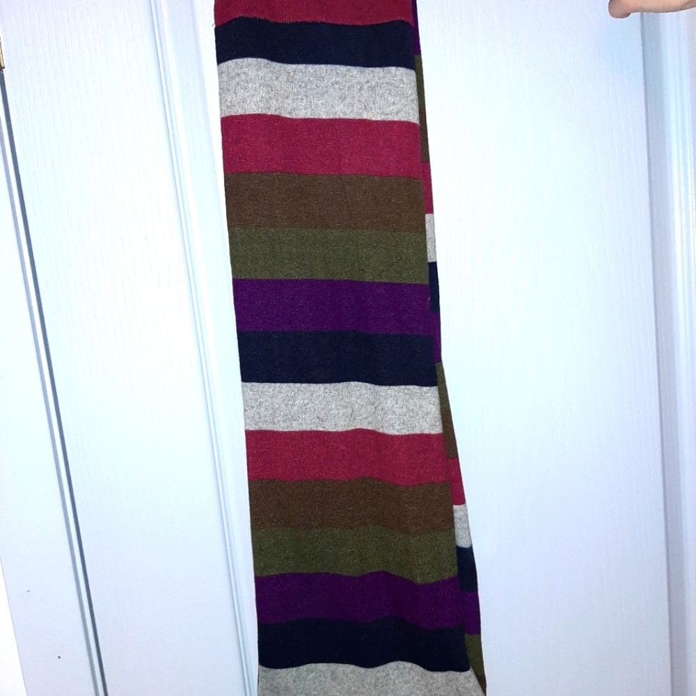 Multi colored Infinity scarf